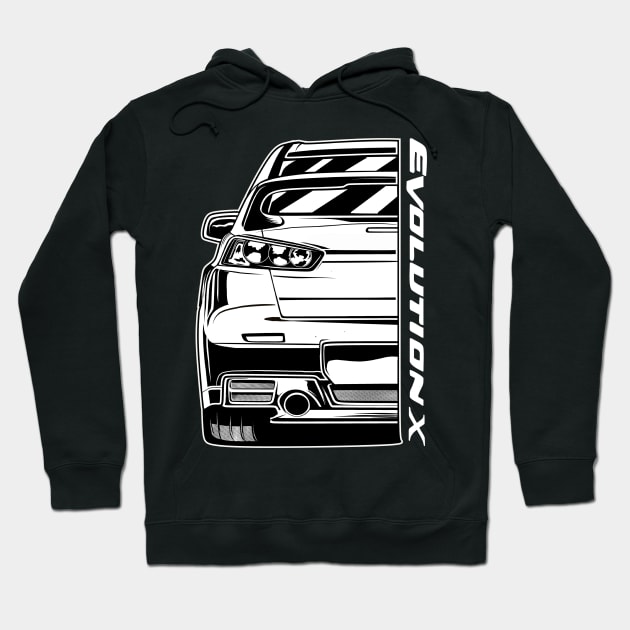 Mitsubishi Evo X Hoodie by JDMAPEX